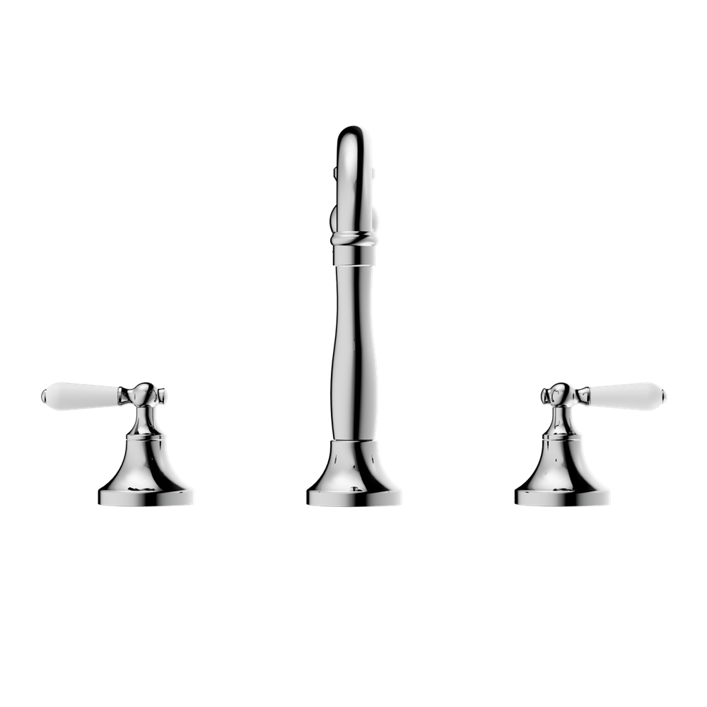 YORK BASIN SET WITH CHROME