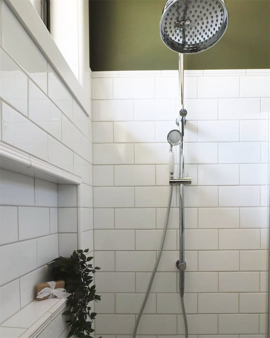 YORK TWIN SHOWER WITH CHROME