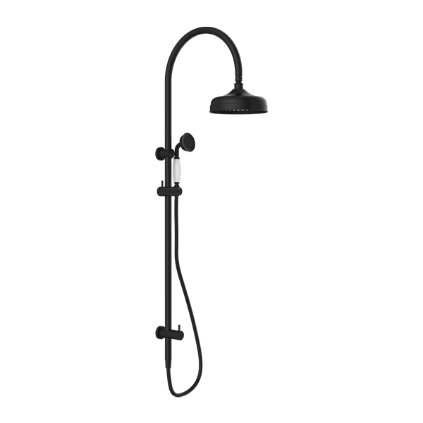 YORK TWIN SHOWER WITH MATTE BLACK