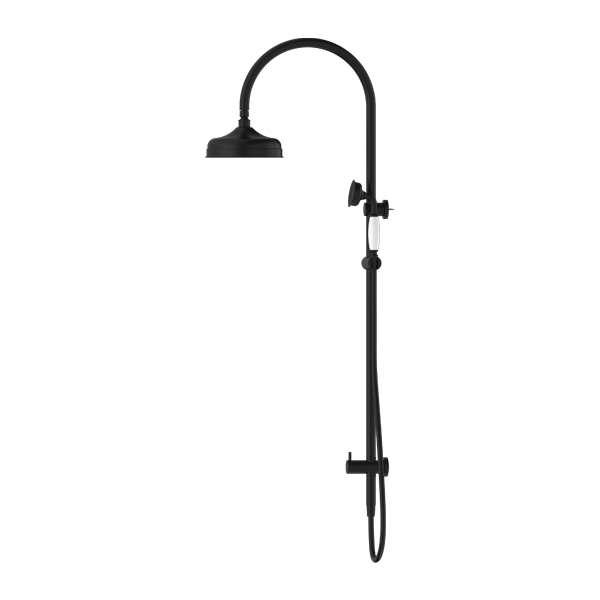YORK TWIN SHOWER WITH MATTE BLACK