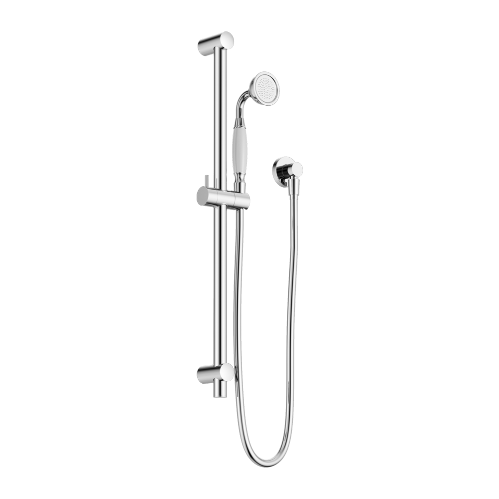 YORK SHOWER RAIL WITH CHROME