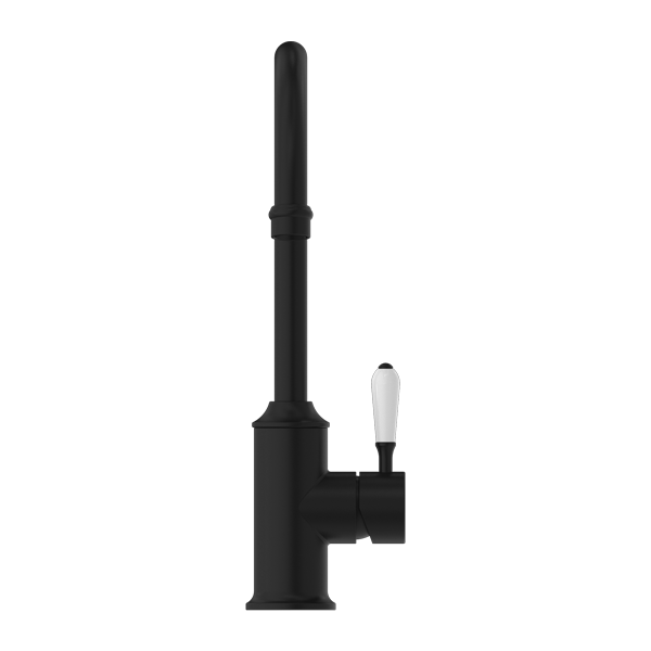 YORK KITCHEN MIXER GOOSENECK SPOUT WITH MATTE BLACK