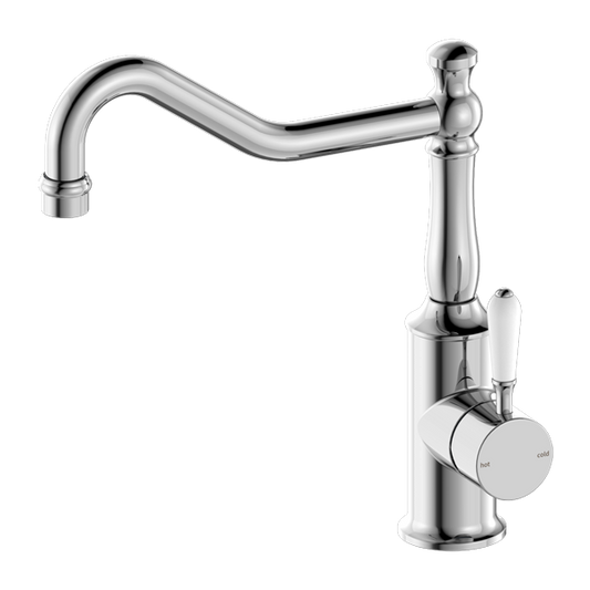 YORK KITCHEN MIXER HOOK SPOUT WITH CHROME