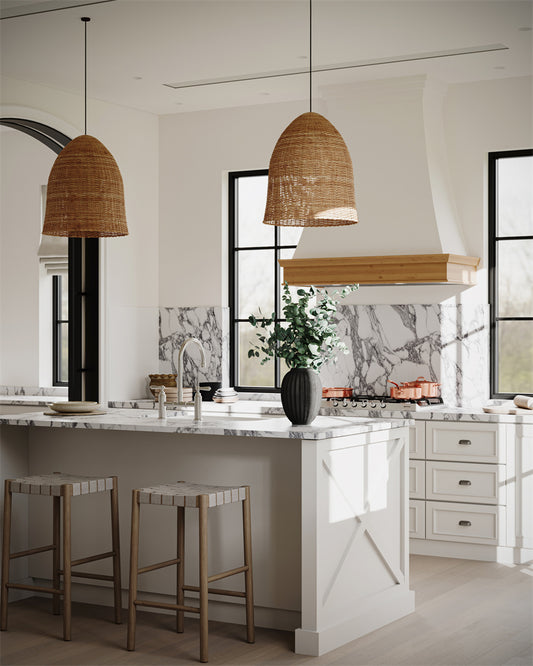YORK BRIDGE KITCHEN SET BRUSHED NICKEL