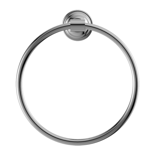 YORK TOWEL RING CHROME