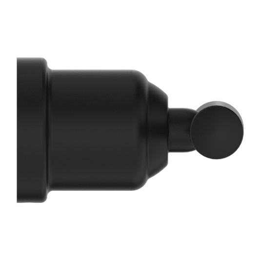 YORK ROBE HOOK MATTE BLACK
