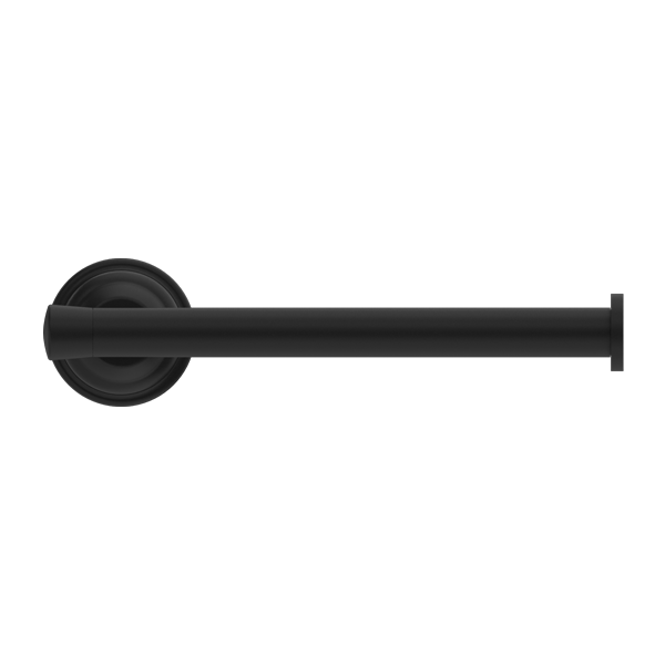 YORK TOILET ROLL HOLDER MATTE BLACK