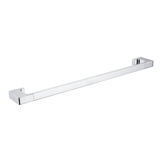 PEARL SINGLE TOWEL RAIL 600/800MM CHROME