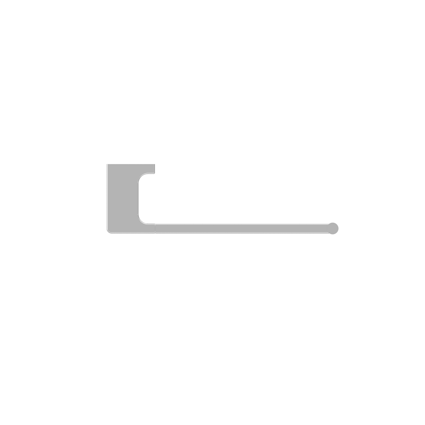 PEARL HAND TOWEL RAIL CHROME