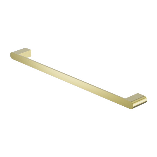 BIANCA SINGLE TOWEL RAIL 600/800MM BRUSHED GOLD