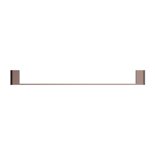 BIANCA SINGLE TOWEL RAIL 600/800MM BRUSHED BRONZE