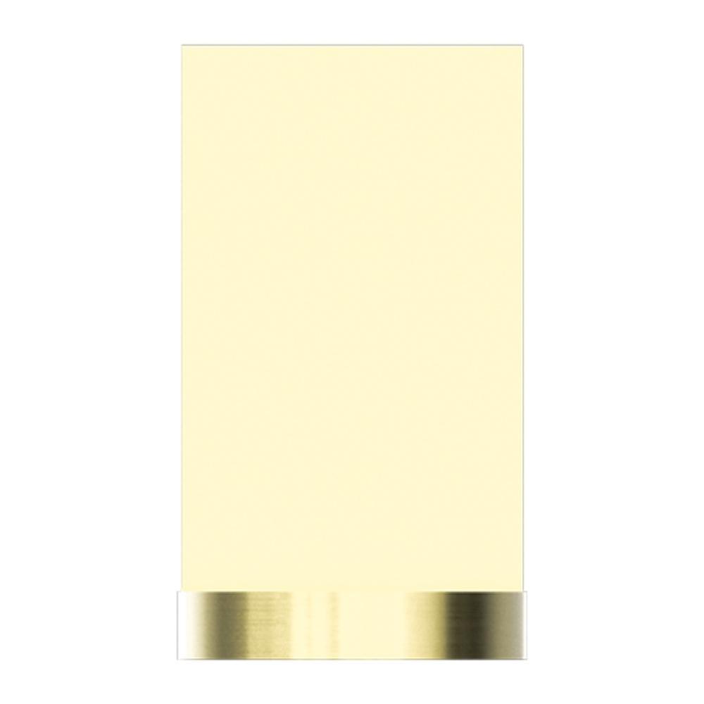 Nero Bianca Robe Hook Brushed Gold — Gold & Brass