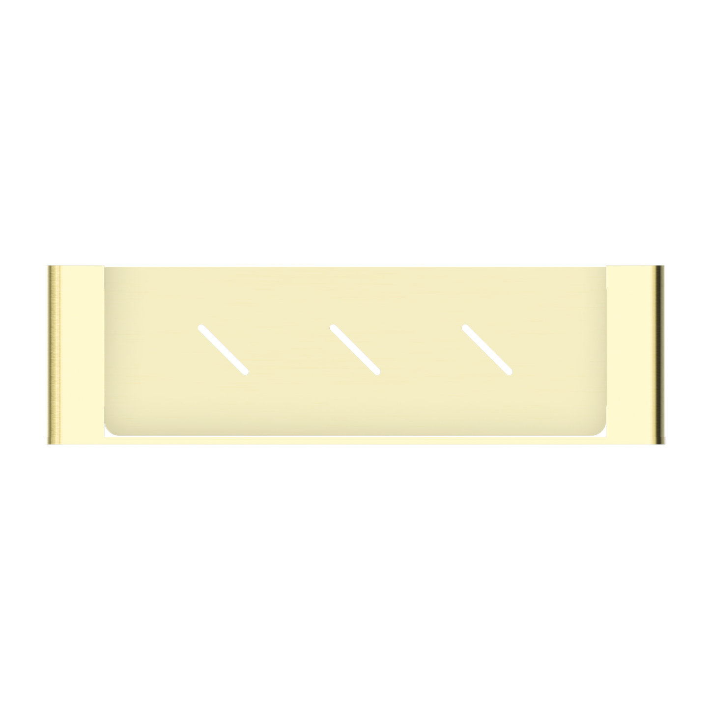 BIANCA METAL SHOWER SHELF BRUSHED GOLD