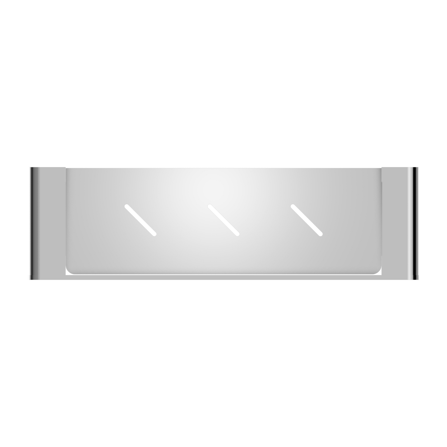 BIANCA METAL SHOWER SHELF CHROME