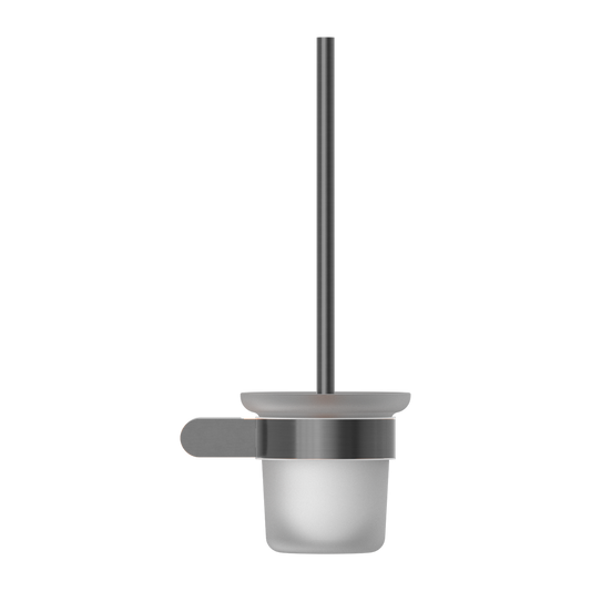 BIANCA TOILET BRUSH HOLDER GUN METAL GREY