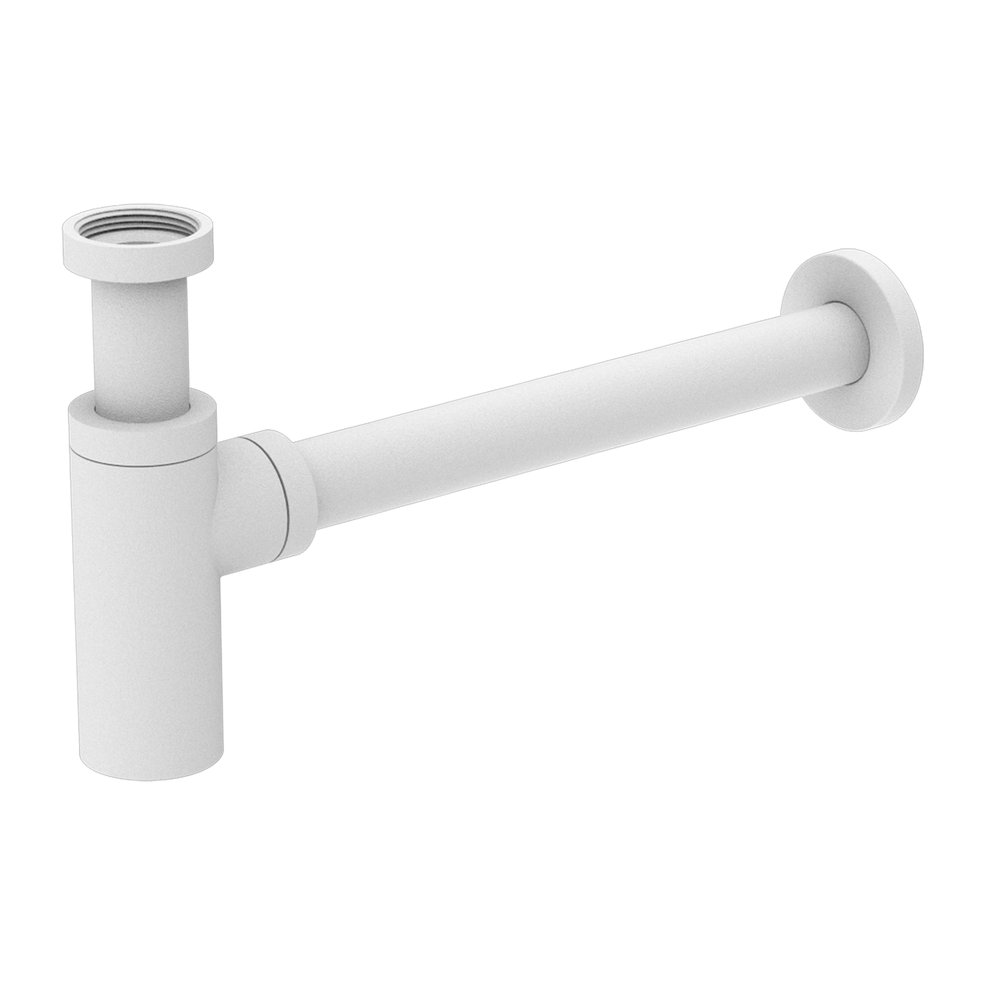BOTTLE TRAP 40MM MW (NRA186EMW) MATTE WHITE