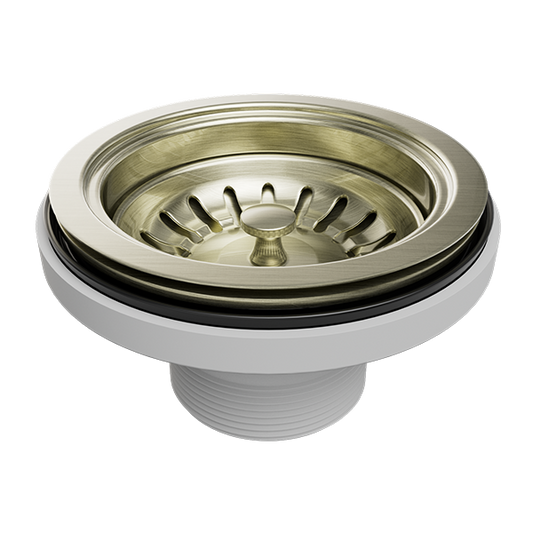 KITCHEN SINK BASKET WASTE AGED BRASS (NRA708AB) AGED BRASS