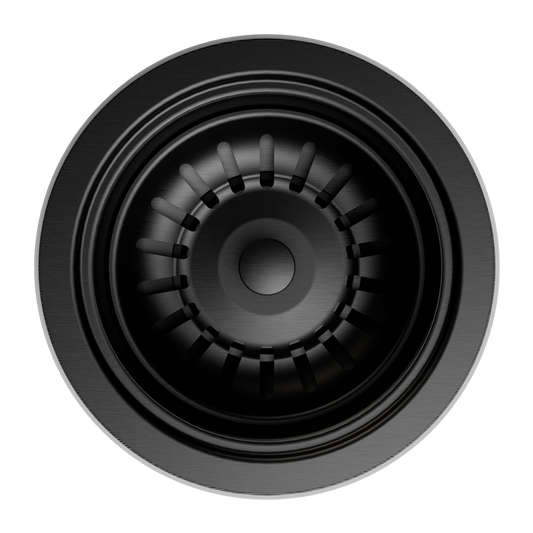 KITCHEN SINK BASKET WASTE PVD BLACK