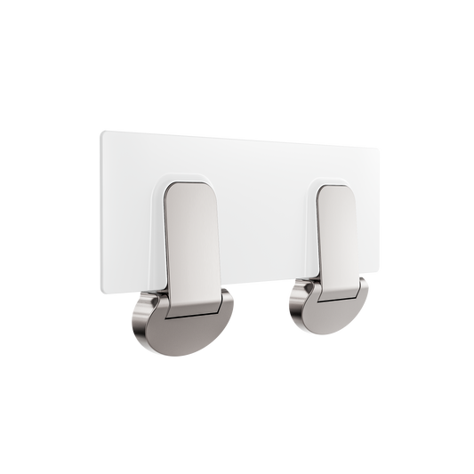 MECCA CARE SHOWER SEAT 960X330MM BRUSHED NICKEL