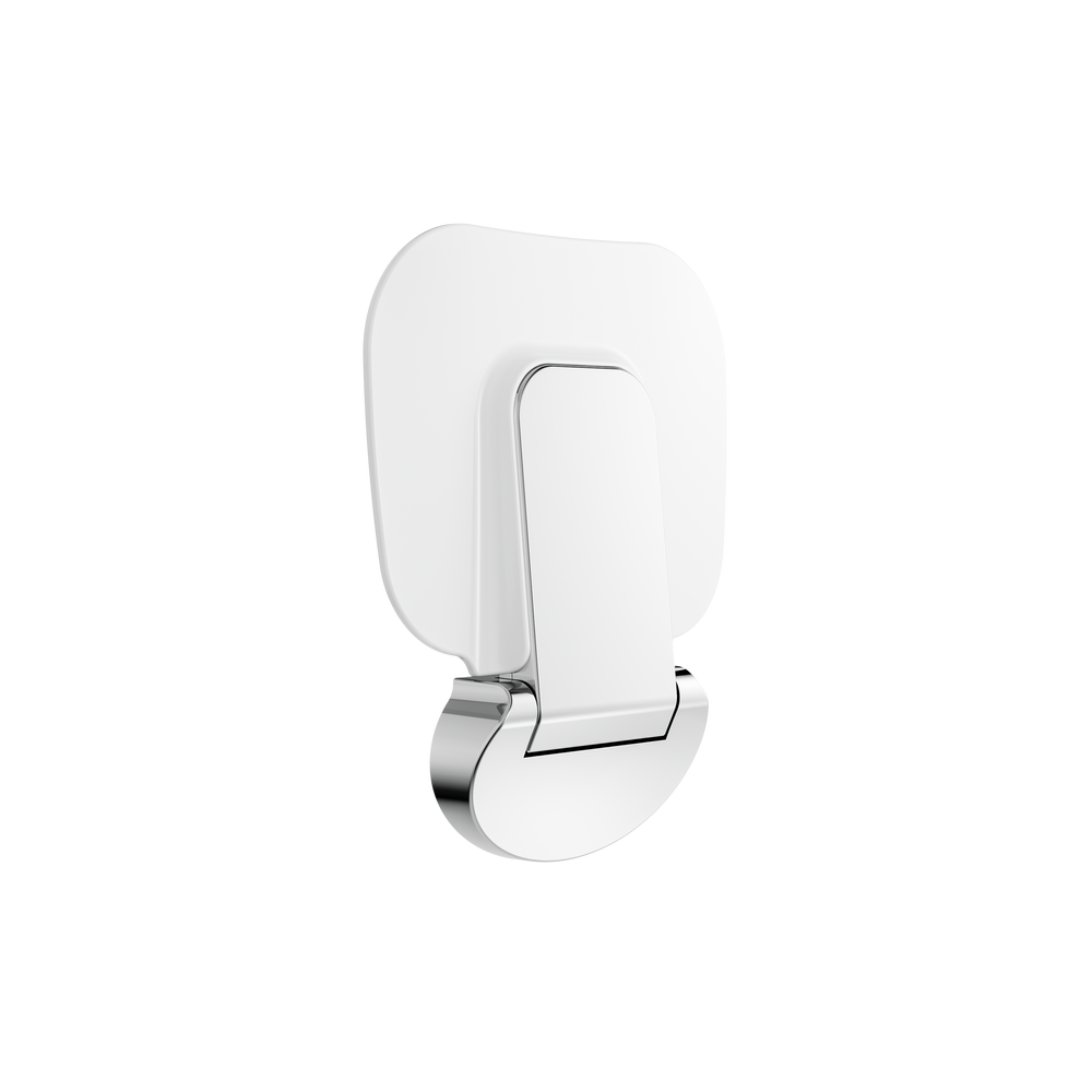 MECCA CARE SHOWER SEAT 400X330MM CHROME