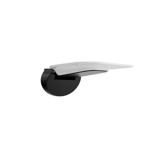 MECCA CARE SHOWER SEAT 400X330MM MATTE BLACK