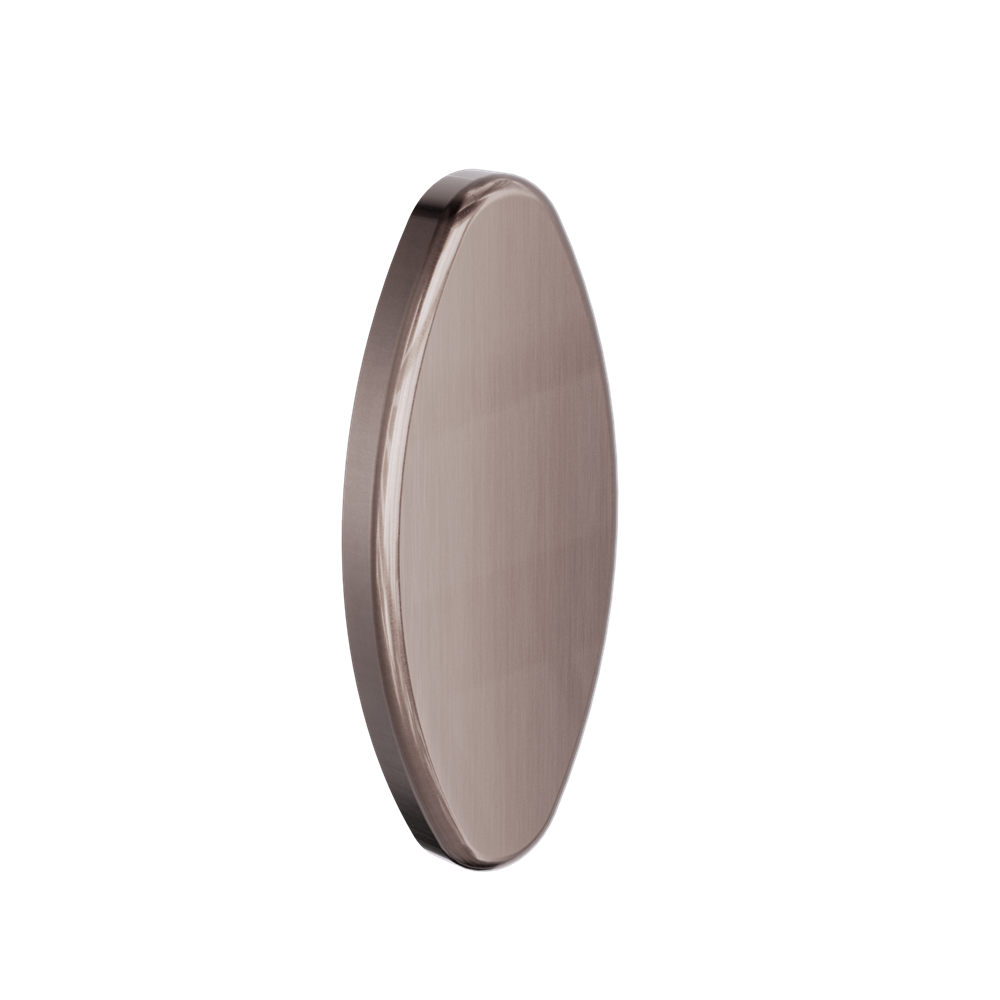 BACKREST REMOVABLE WALL COVER PLATE BRUSHED BRONZE