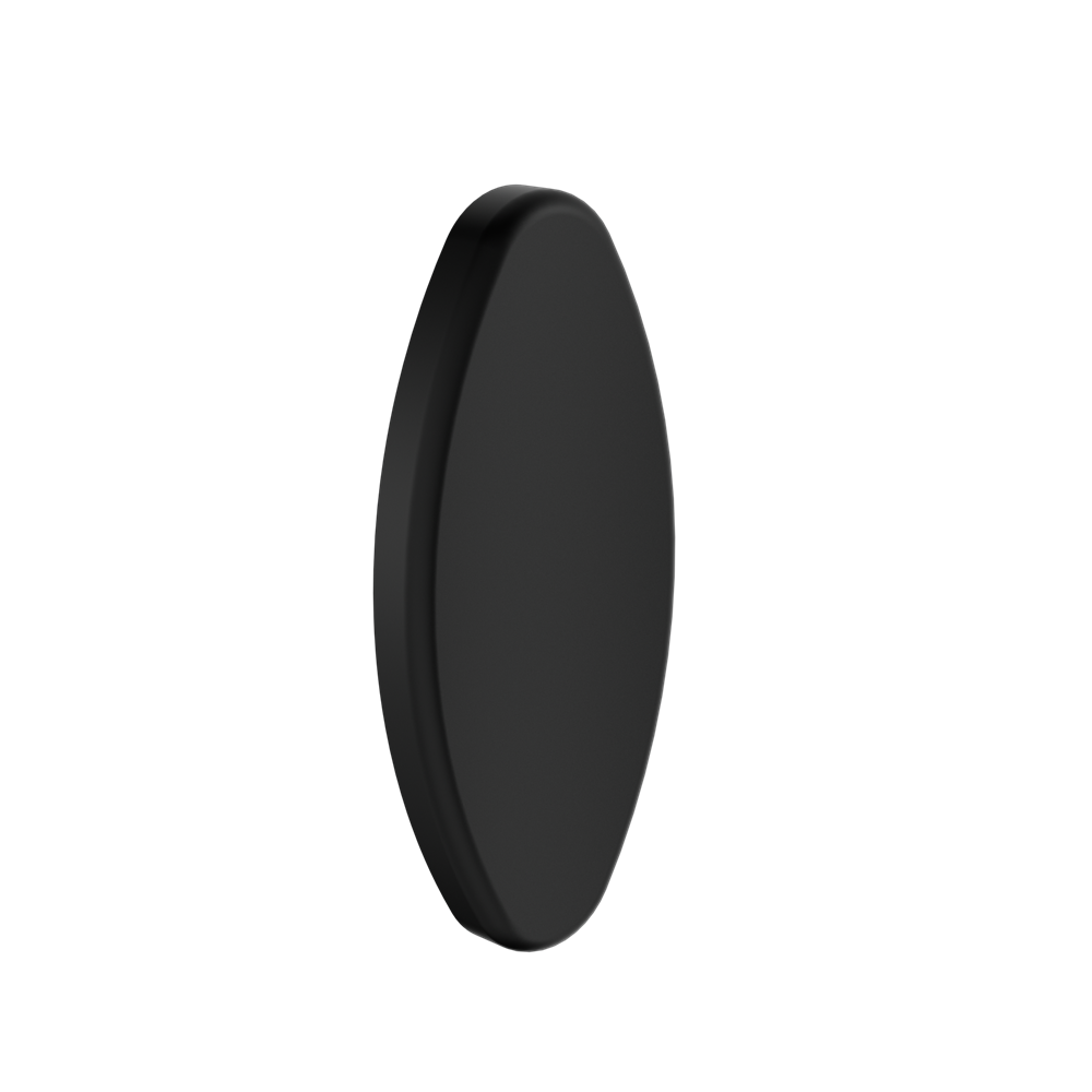 BACKREST REMOVABLE WALL COVER PLATE MATTE BLACK