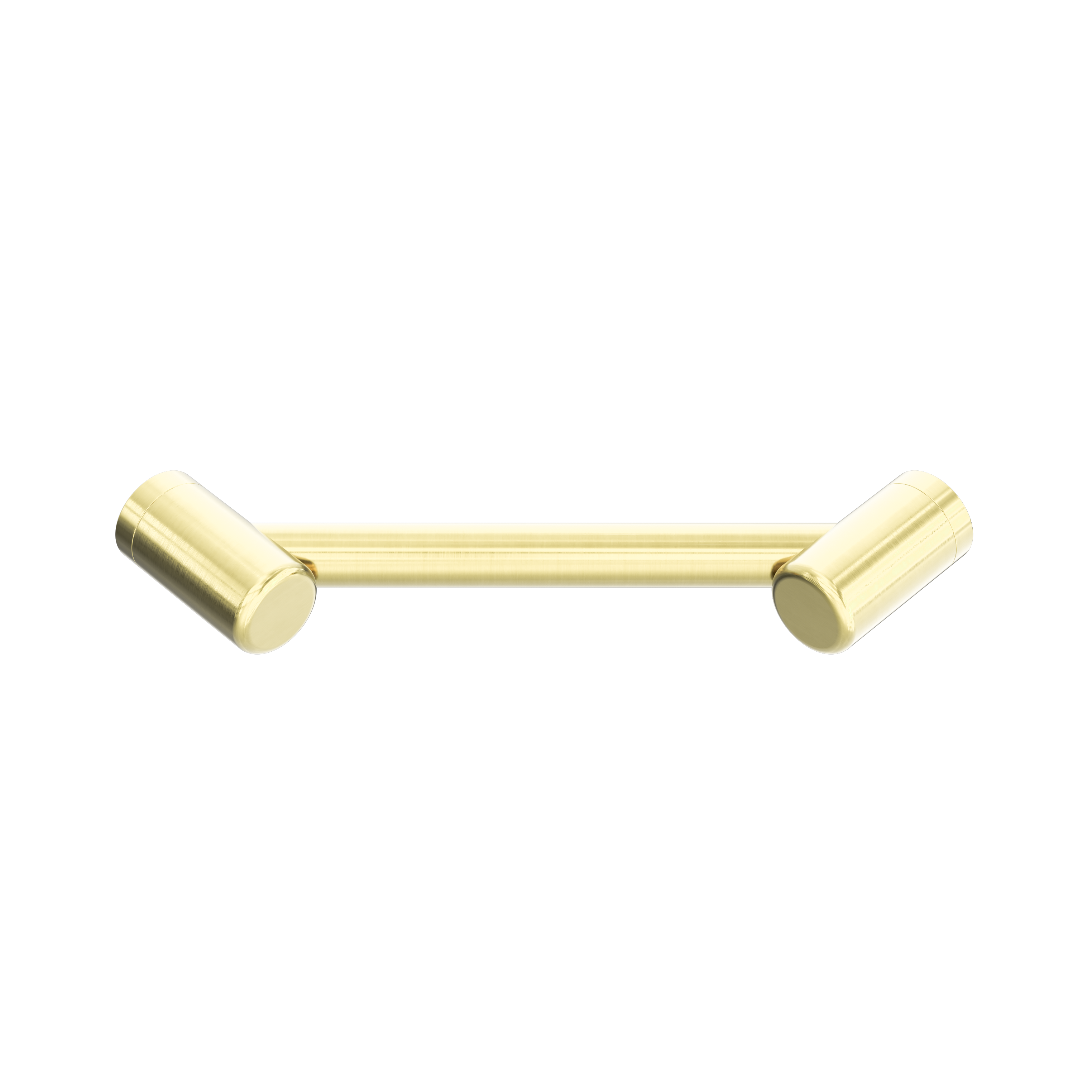 MECCA CARE 25MM FOOTREST CORNER GRAB RAIL 215MM BRUSHED GOLD