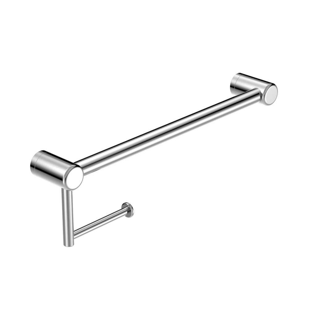 MECCA CARE 25MM TOILET ROLL RAIL 300/450MM CHROME