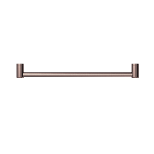 MECCA CARE 25MM GRAB RAIL 300/450/600/900/1200MM BRUSHED BRONZE