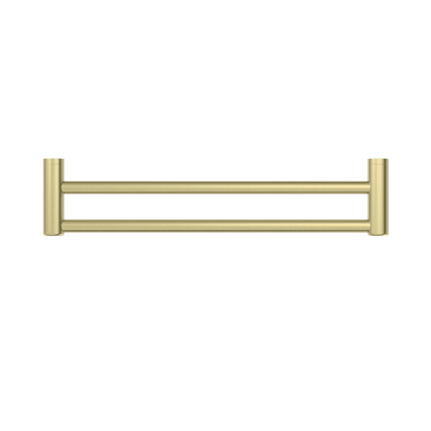 MECCA CARE 25MM DOUBLE TOWEL GRAB RAIL 600/900MM BRUSHED GOLD
