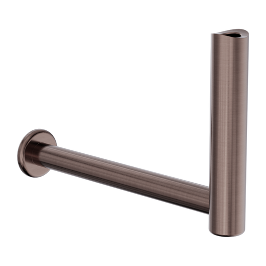 MECCA CARE BRACKET ADD ON TOILET ROLL HOLDER BRUSHED BRONZE