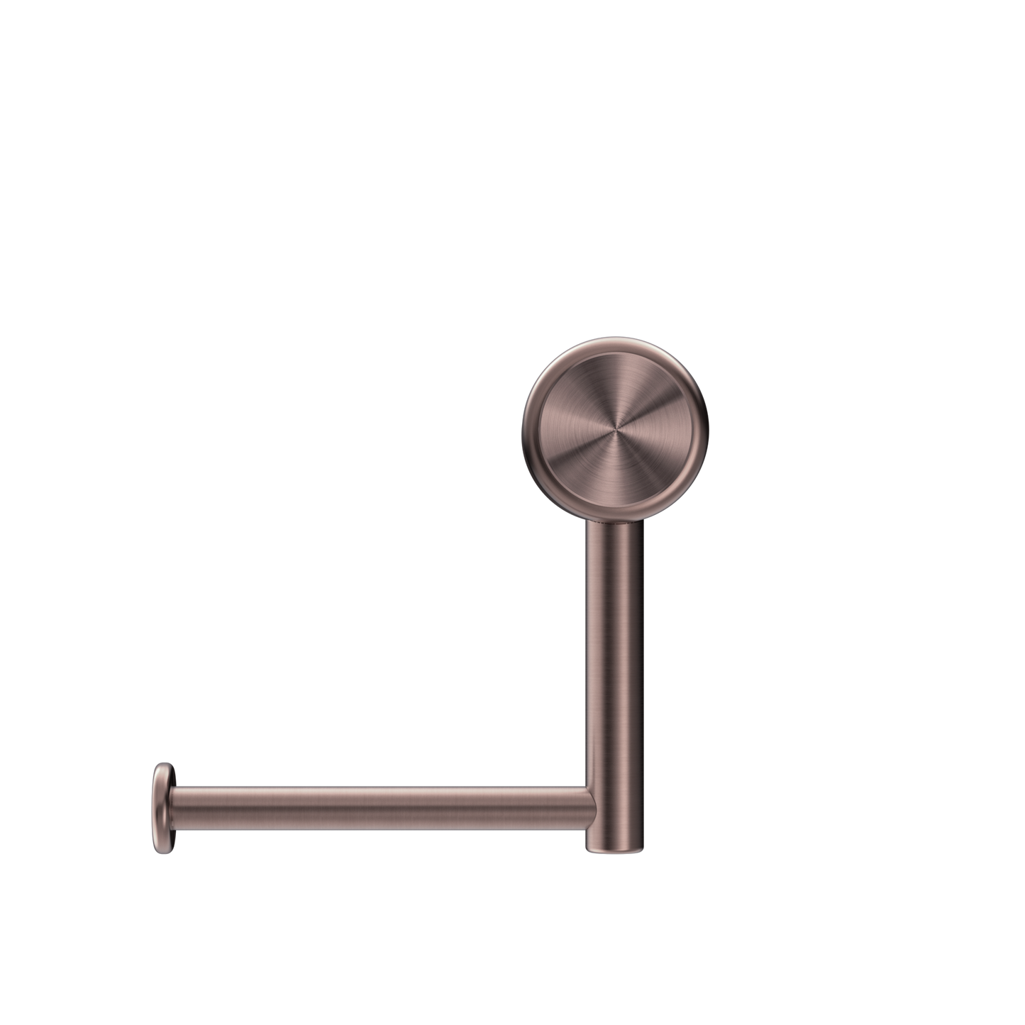 MECCA CARE HEAVY DUTY TOILET ROLL HOLDER BRUSHED BRONZE