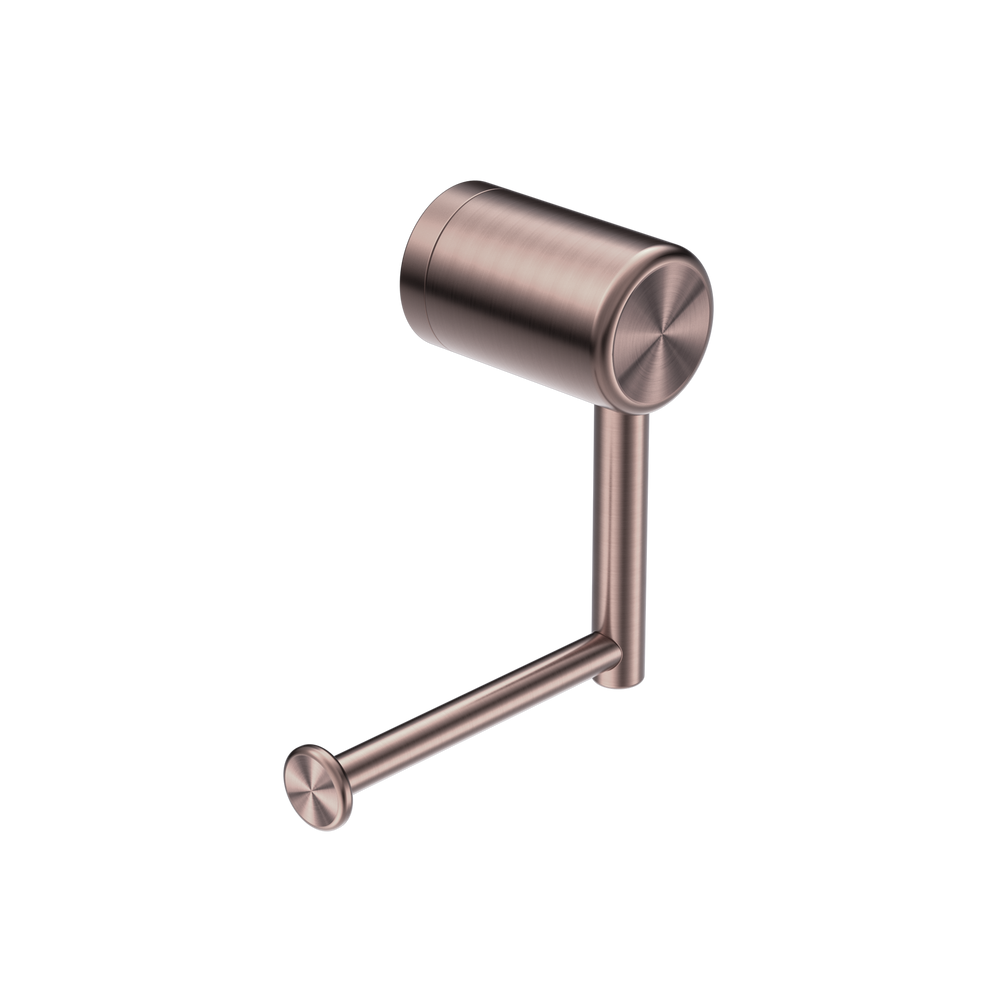 MECCA CARE HEAVY DUTY TOILET ROLL HOLDER BRUSHED BRONZE