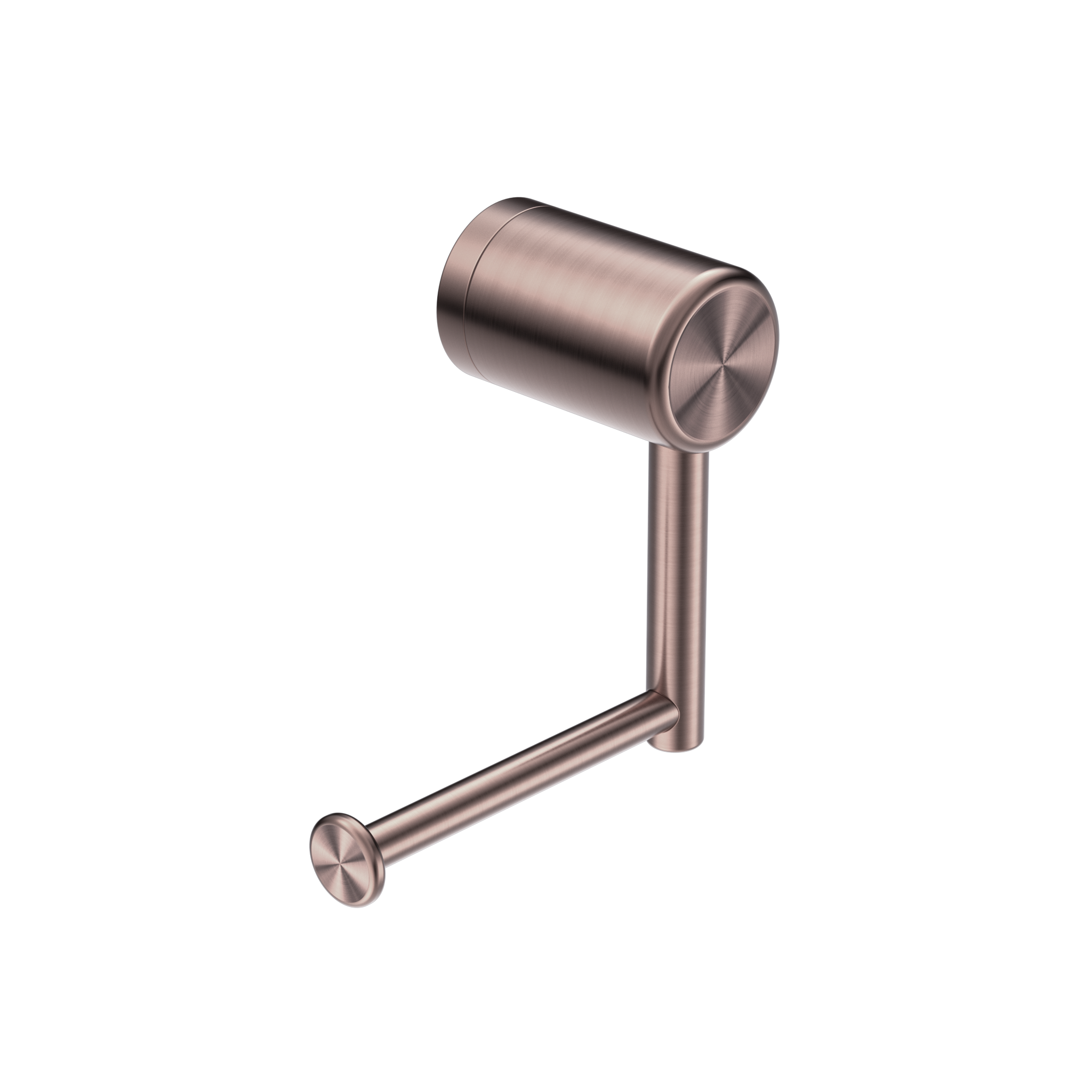 MECCA CARE HEAVY DUTY TOILET ROLL HOLDER BRUSHED BRONZE