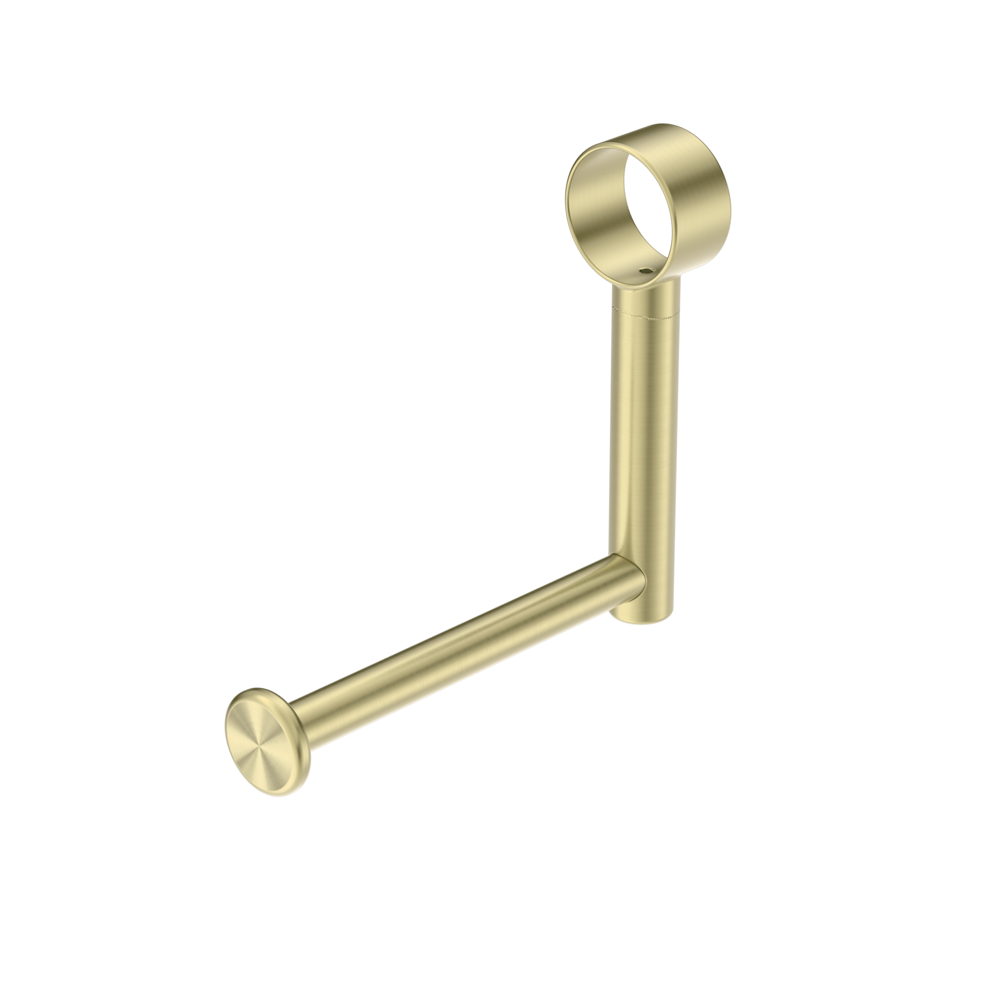 MECCA CARE ADD ON TOILET ROLL HOLDER BRUSHED GOLD