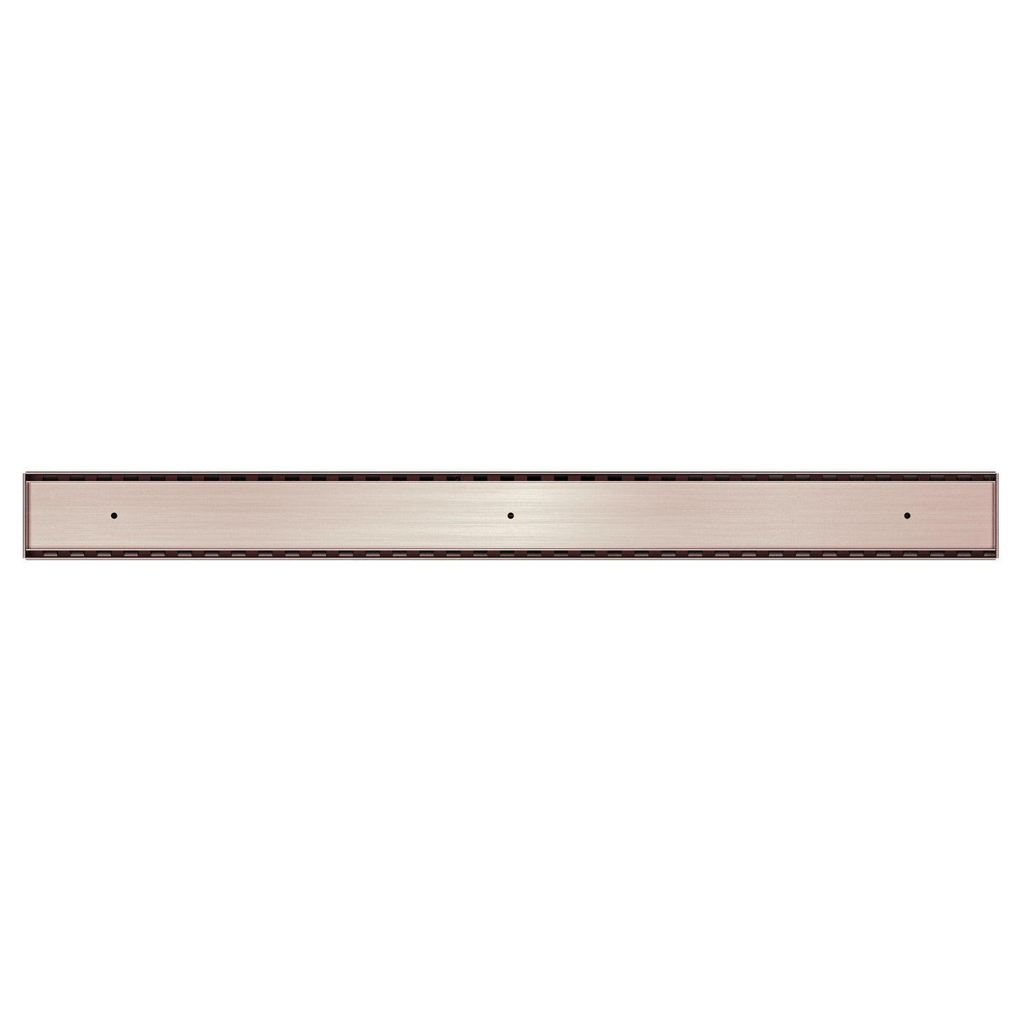 TILE INSERT V CHANNEL 900X82MM FLOOR GRATE 50MM OUTLET BRUSHED BRONZE