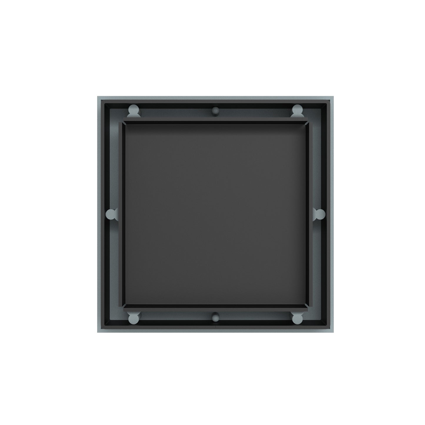 TILE INSERT FLOOR WASTE 50MM OUTLET MB (NRFW001MB) MATTE BLACK