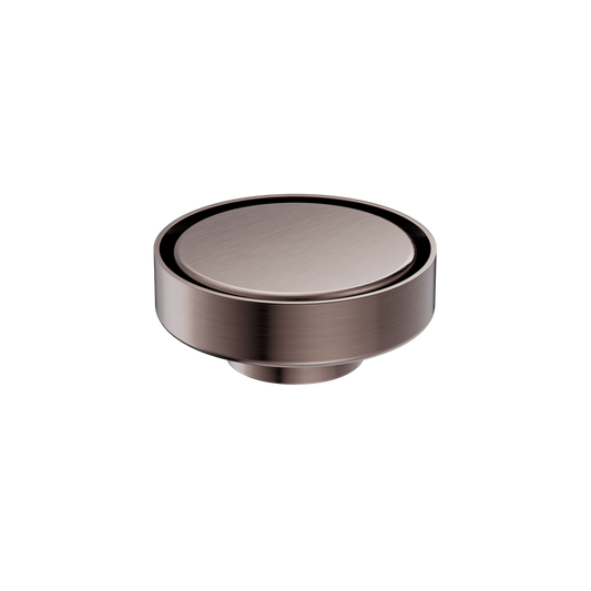 100MM ROUND TILE INSERT FLOOR WASTE 50MM OUTLET BRUSHED BRONZE