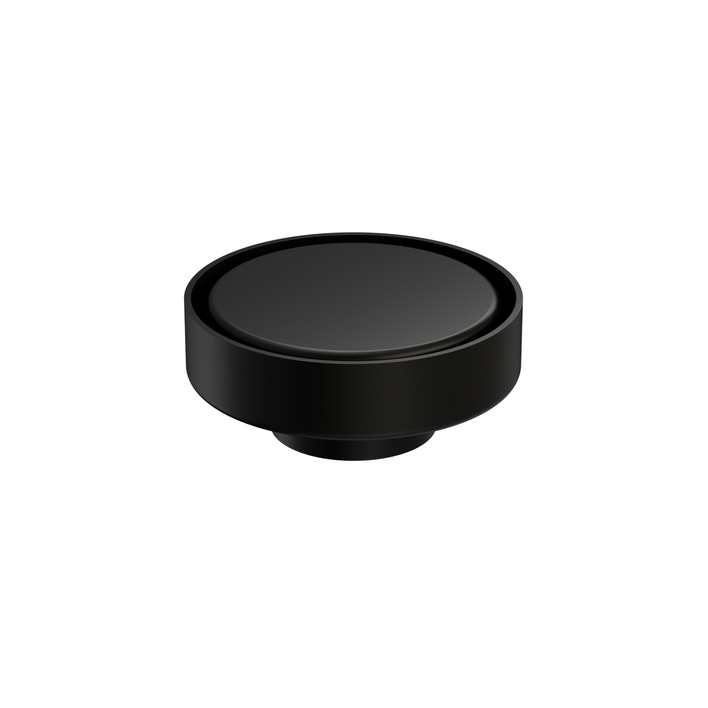 100MM ROUND TILE INSERT FLOOR WASTE 50MM OUTLET MATTE BLACK