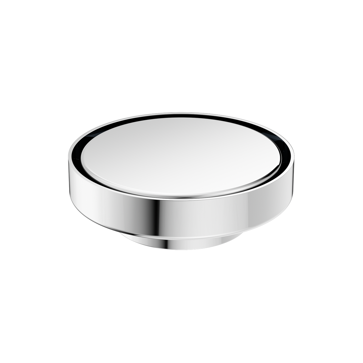 130MM Round Tile Insert Floor Waste 80MM Outlet Chrome — Chrome & Stainless, Floor Wastes & Drains