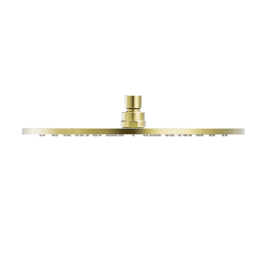 300MM ROUND SHOWER HEAD BRUSHED GOLD