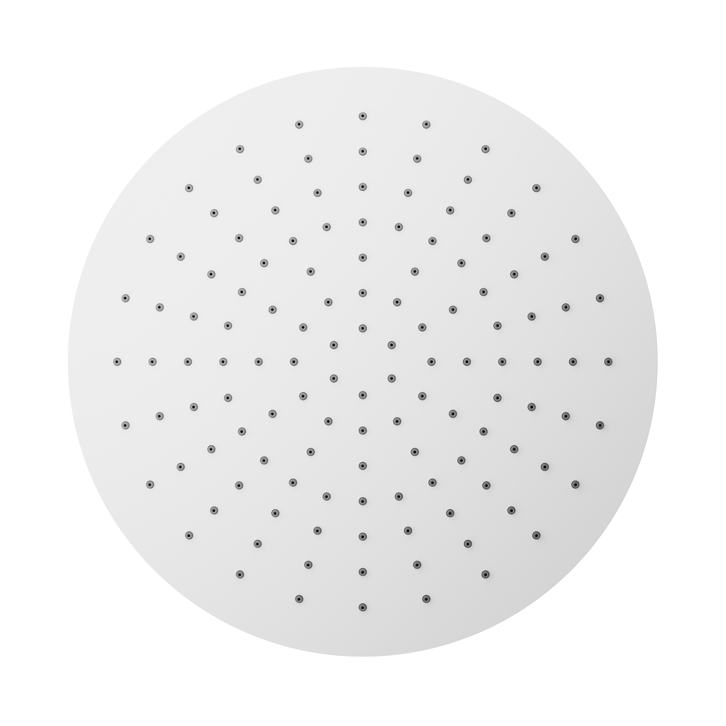300MM ROUND SHOWER HEAD MATTE WHITE
