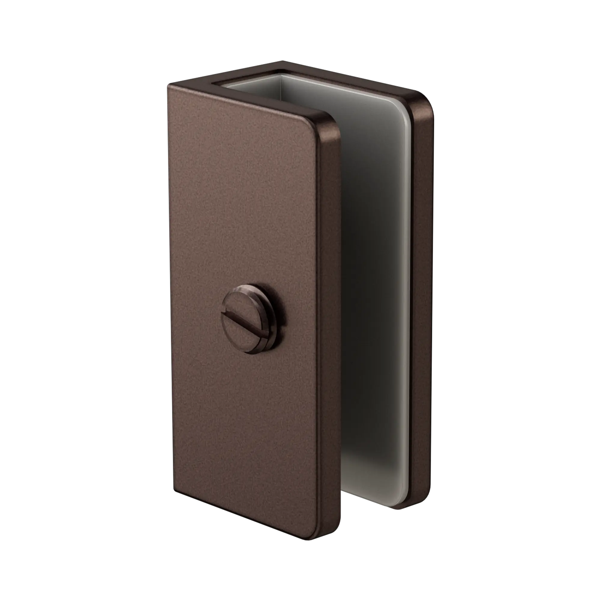 Shower U Bracket 10mm Glass Rome Bronze