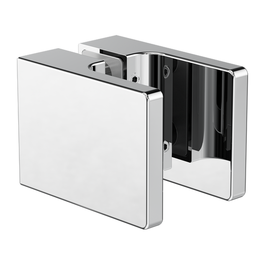 SQUARE SHOWER KNOB HANDLE CHROME