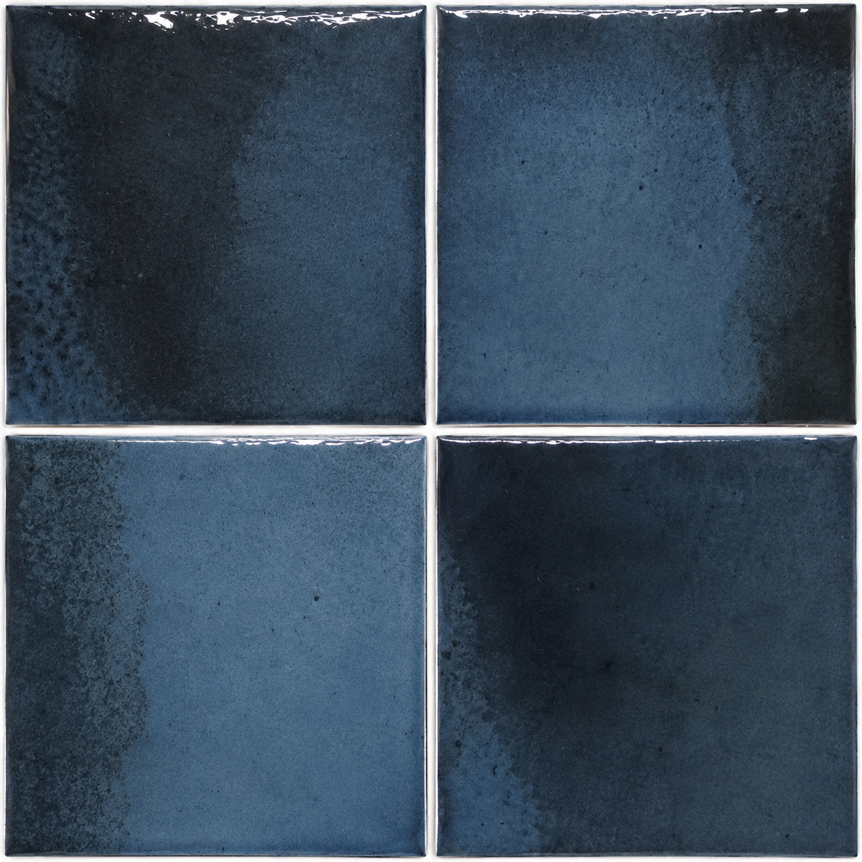 Okayama Deep Blue Gloss Square Tile
