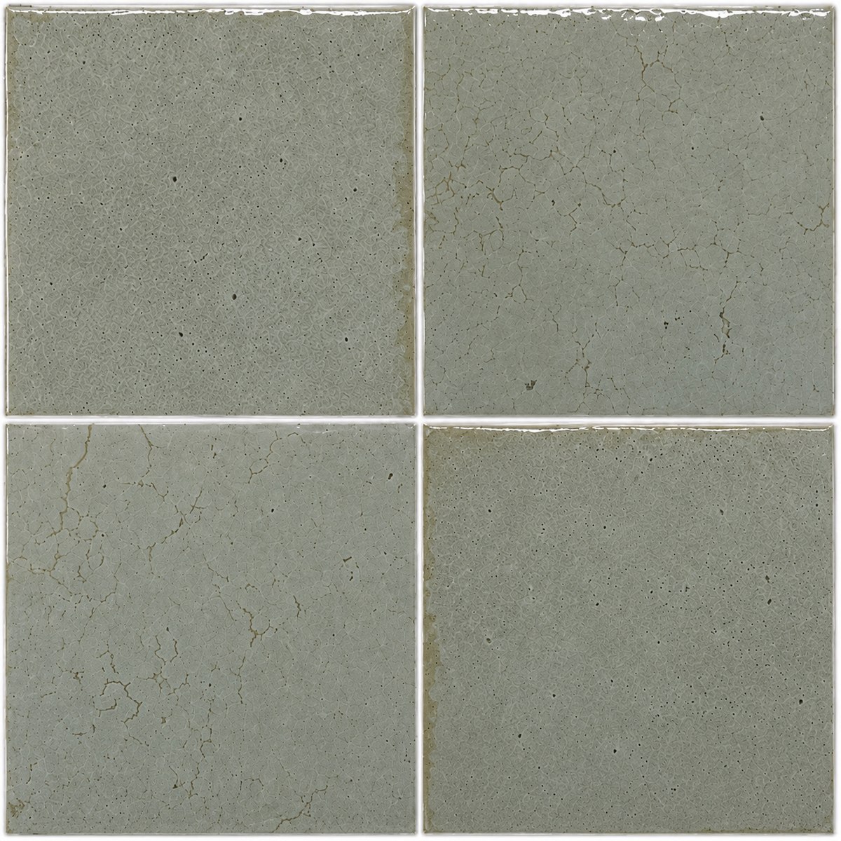 Okayama Sage Green Gloss Square Tile