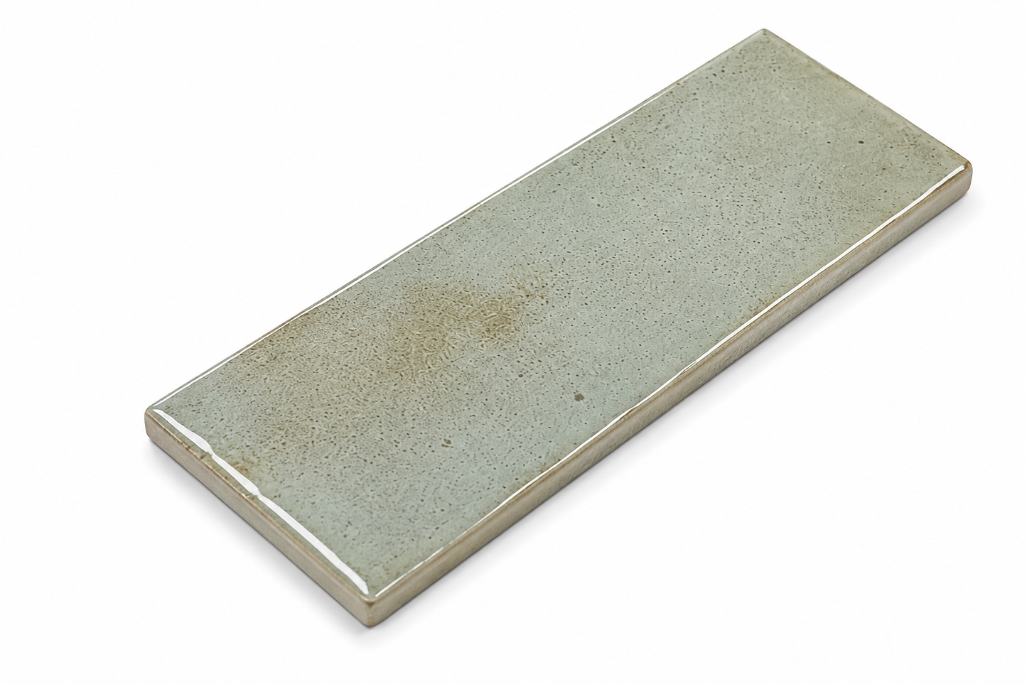 Okayama Sage Green Gloss Subway Tile
