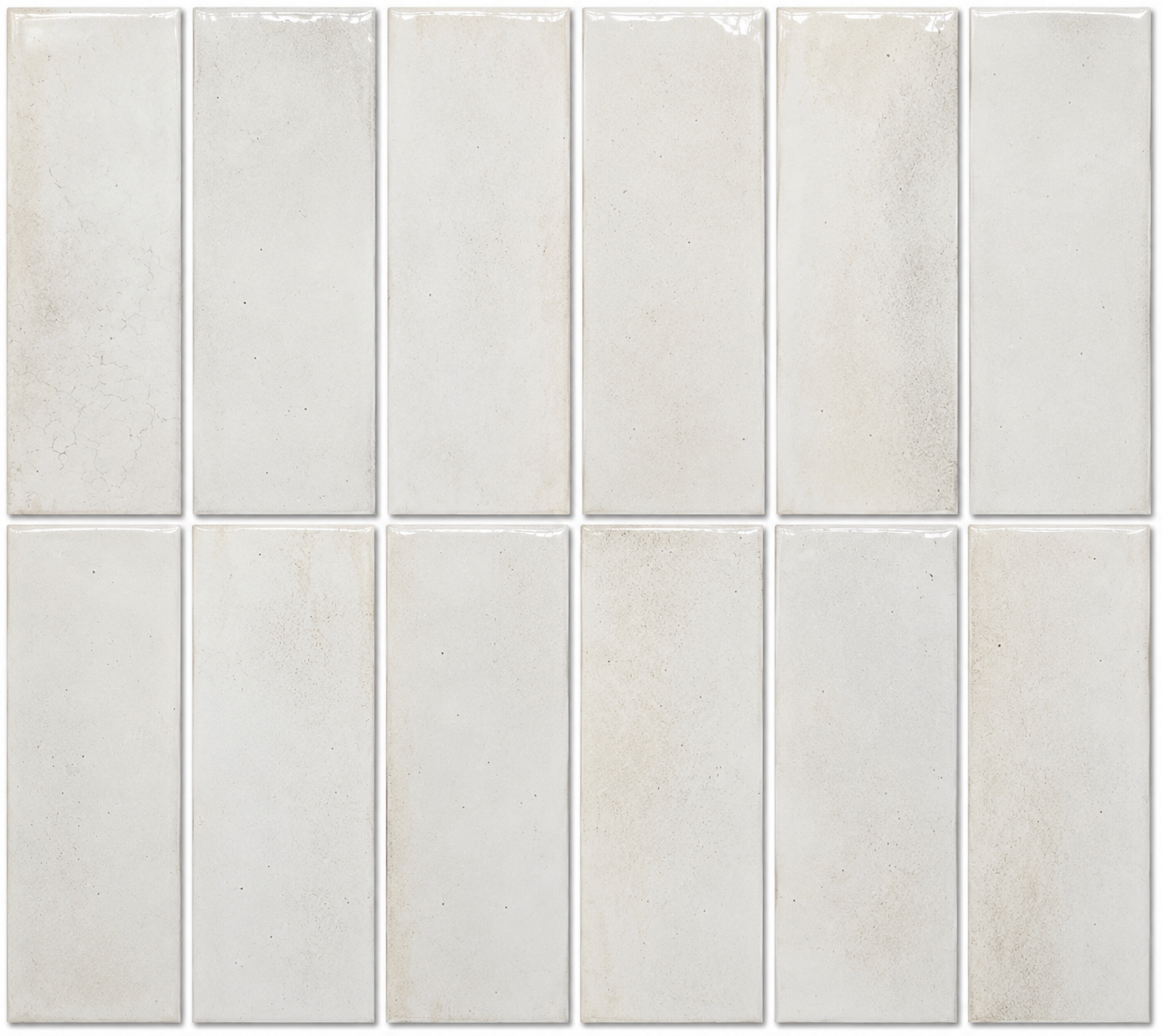 Okayama White Gloss Subway Tile