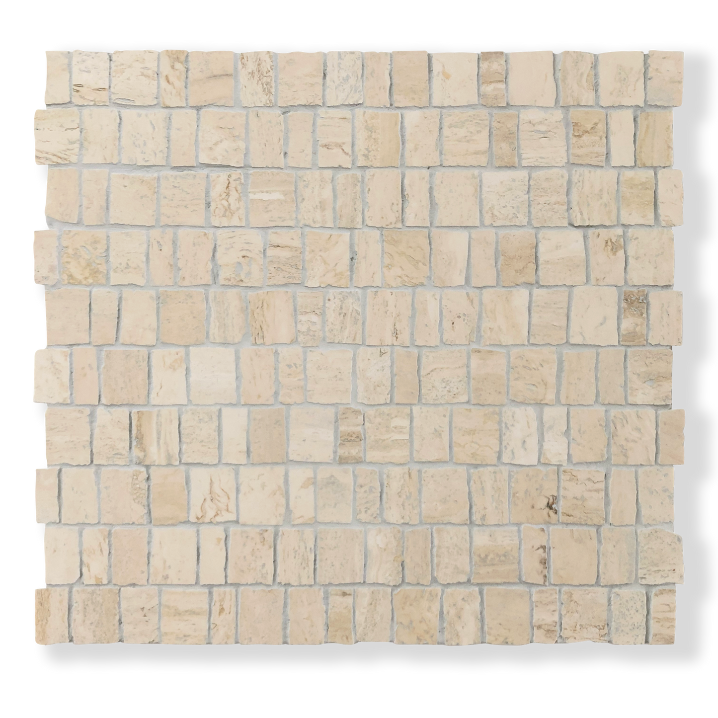 PACIANO TRAVERTINE NATURAL STONE ARTISAN CUT MOSAIC TILE